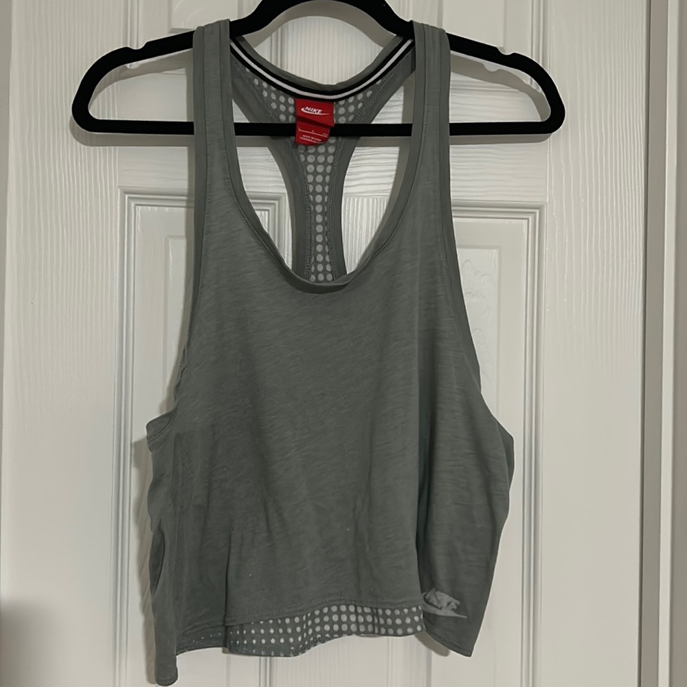 Nike Racerback Crop Top | Size: S
